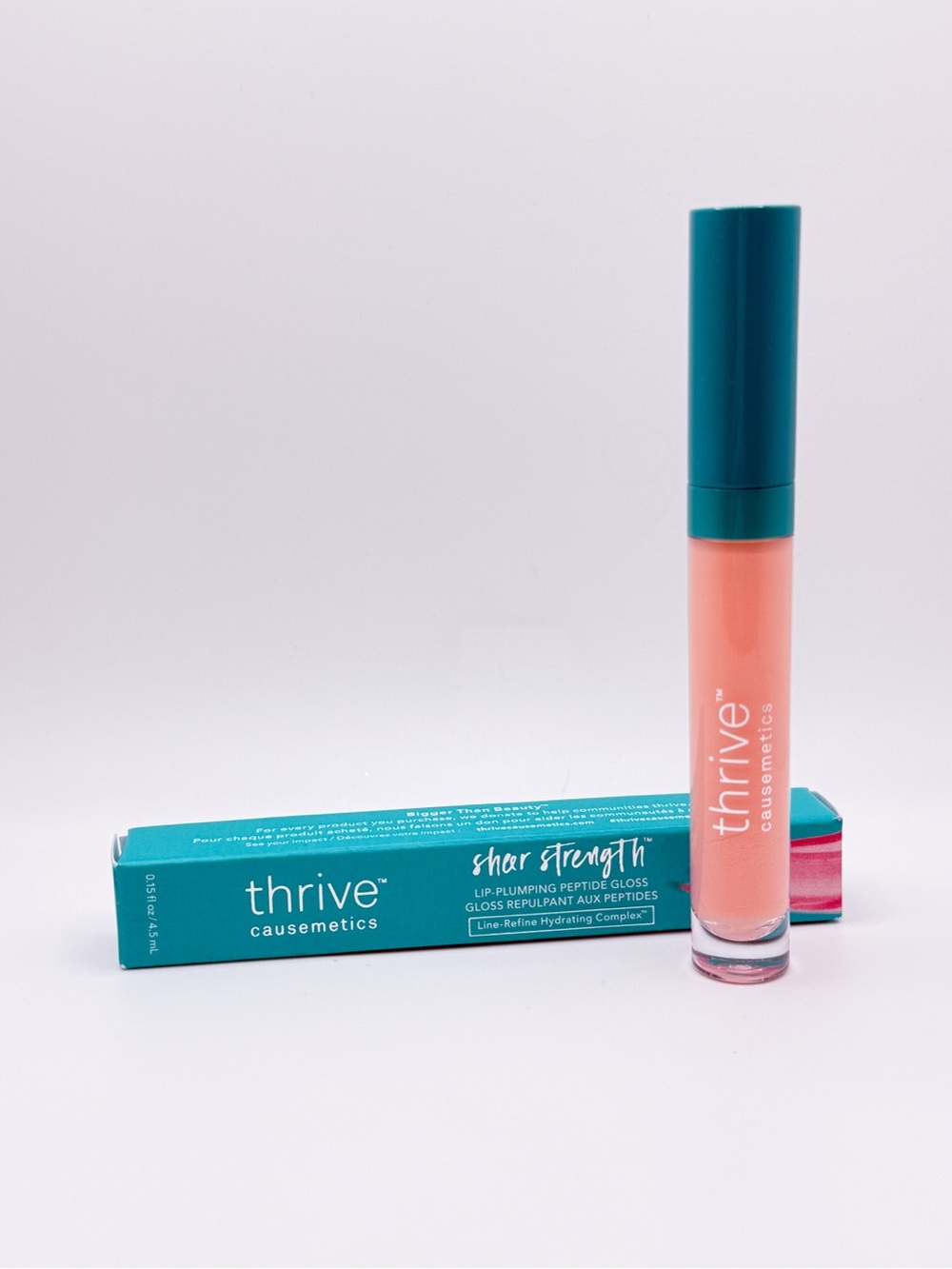 Thrive Causemetics Sheer Strength Lip-Plumping Peptide Gloss – Maggie